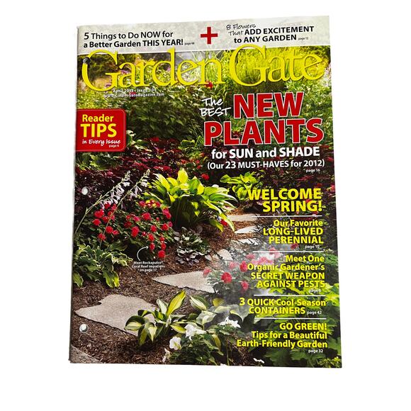 Garden Gate Gardening Back Issues April 2012 Issue 104 - Picture 1 of 1